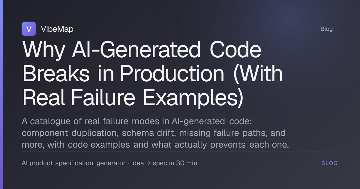Why AI-Generated Code Breaks in Production (With Real Failure Examples ...